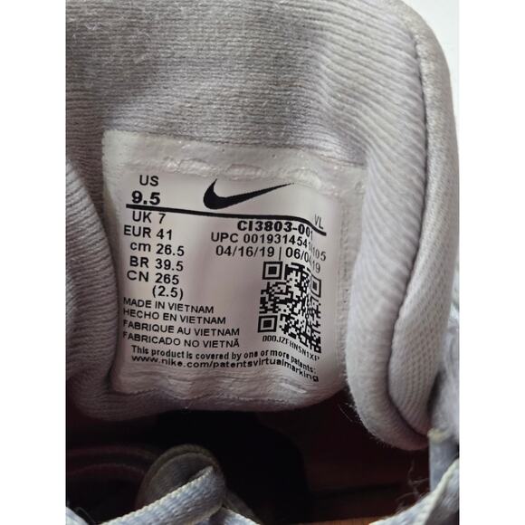 Nike Women's Quest 2 Shoes Wolf Grey Red Orbit Half Blue Size 9.5 - Picture 8 of 9